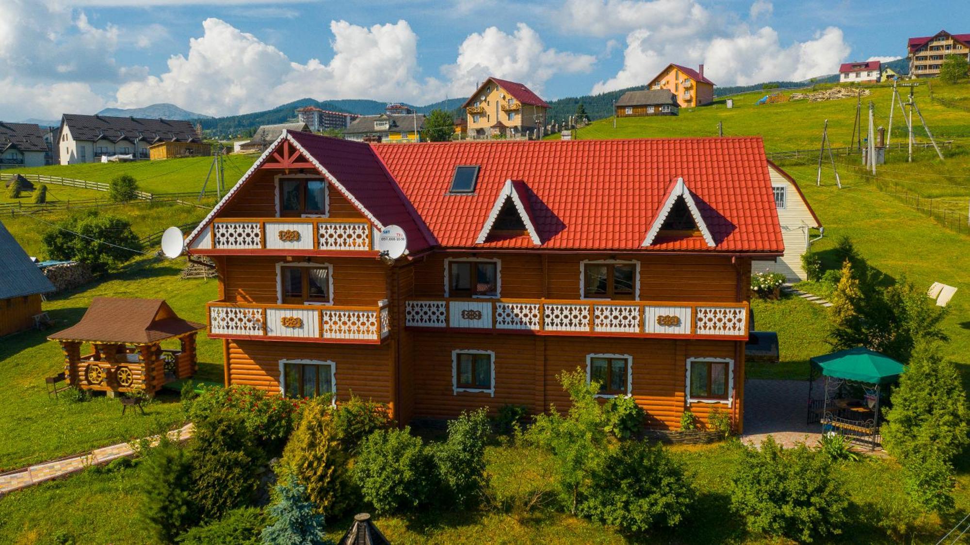 Sadyba u Halyny Sunrise Bukovel Bagian luar foto
