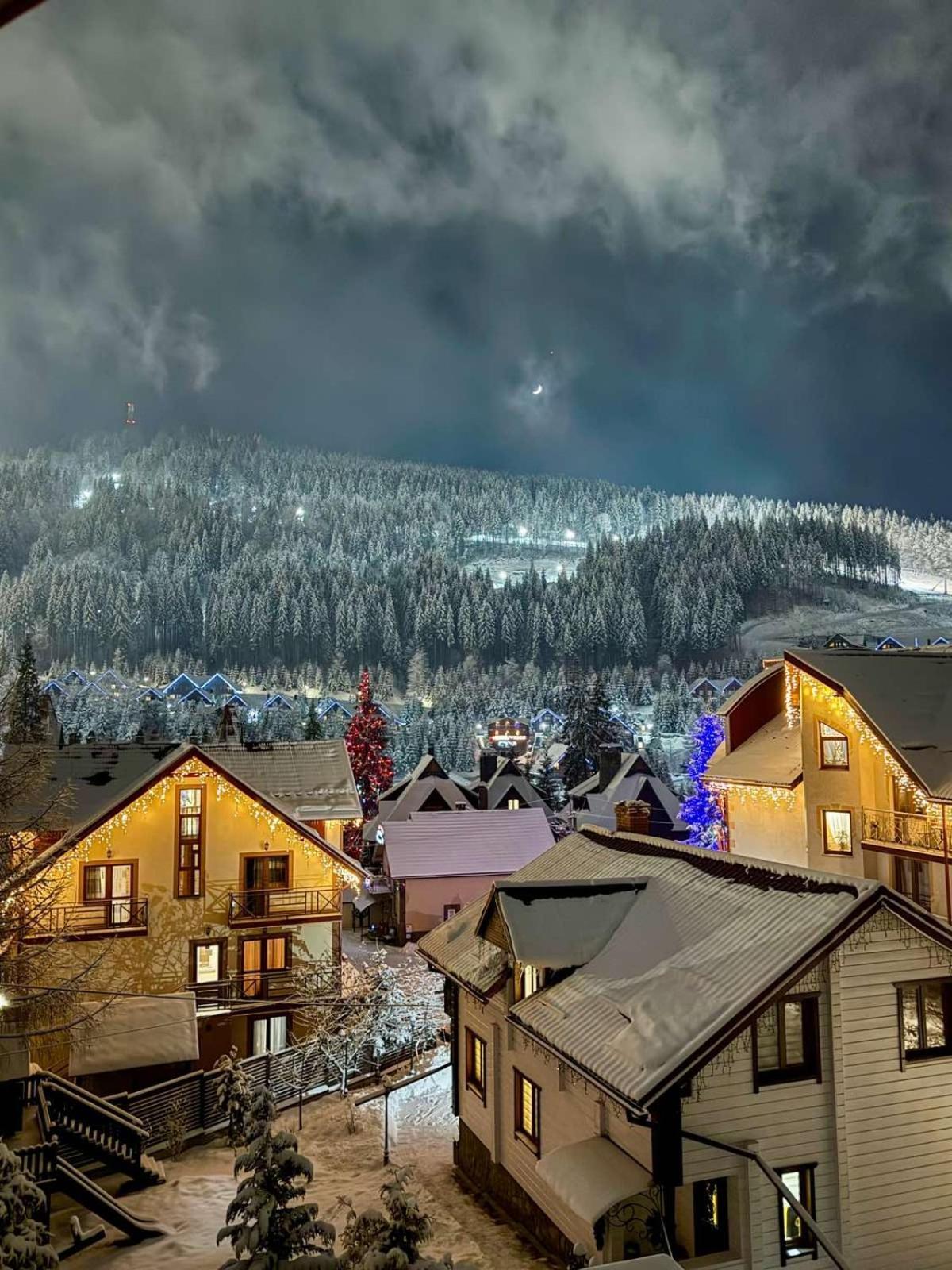 Sadyba u Halyny Sunrise Bukovel Bagian luar foto