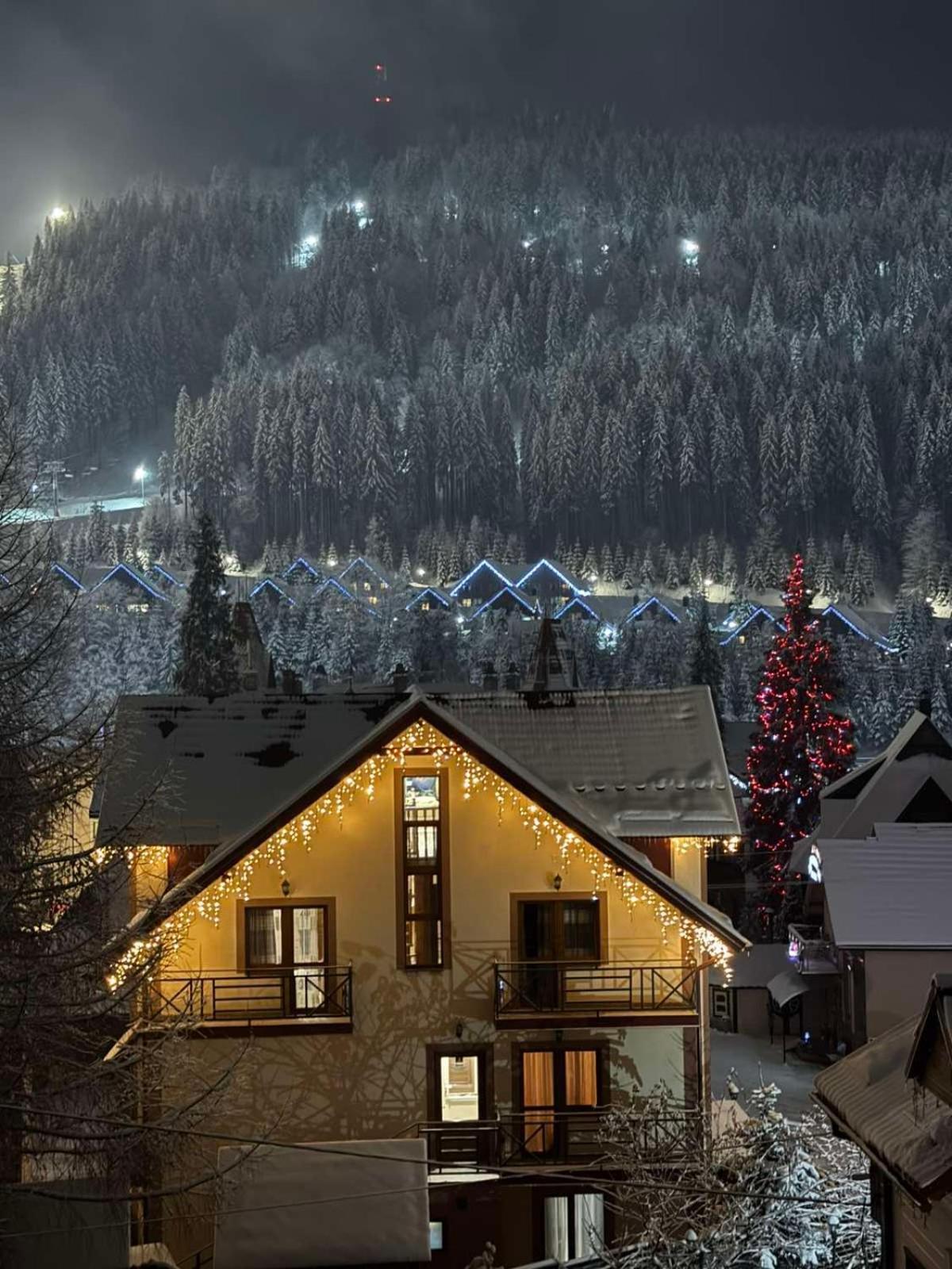 Sadyba u Halyny Sunrise Bukovel Bagian luar foto